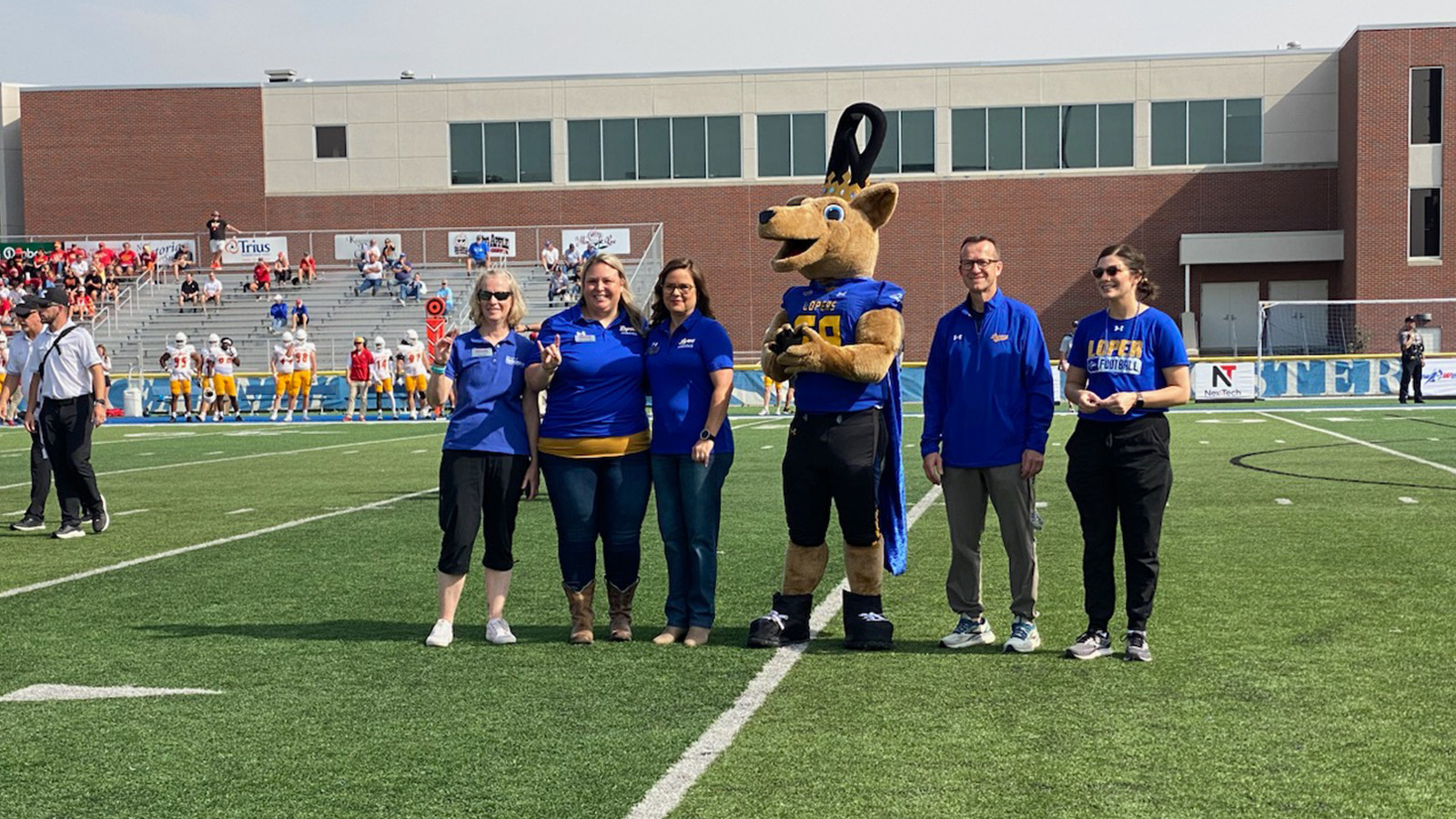 UNK Field Photo with Louie